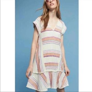 Anthropologie Holding Horses Elira Striped Dress - Size Medium